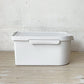 タッパーウェア Tupperware キッチンキーパー お米 10kg 密閉収納 2重蓋 保存容器 ライトグレー 廃盤 未使用品 ★