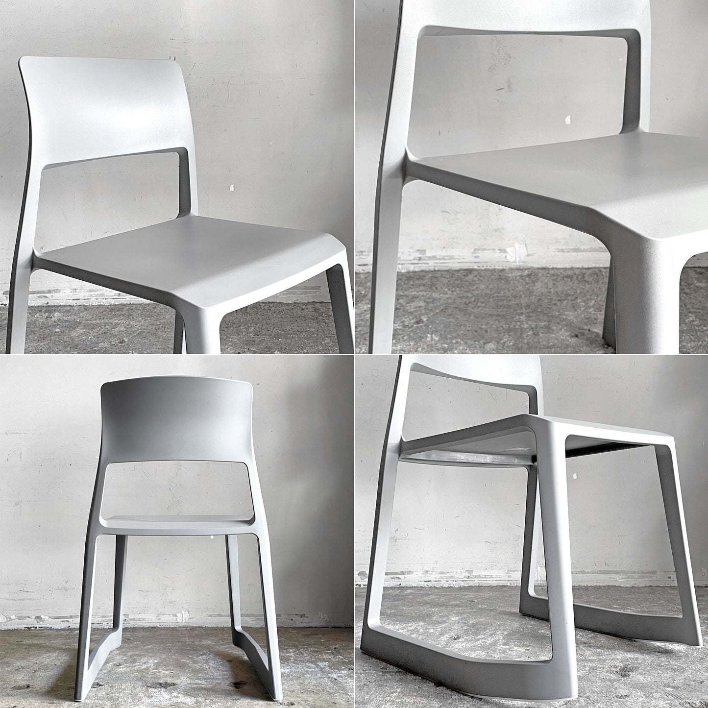 ヴィトラ Vitra ティプトン Tipton チェア スタッキングチェア チルト機能 ロッキングチェア バサルト B ■