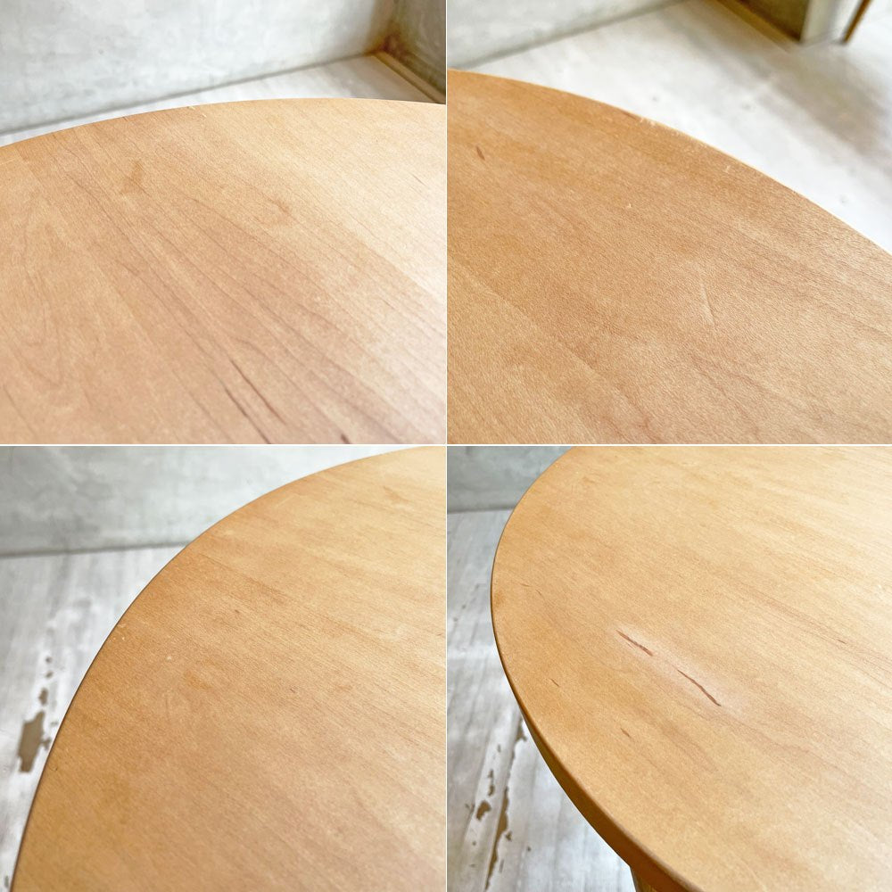 コサイン cosine リンクテーブル メープル材 サイドテーブル コーヒーテーブル マガジンラック ナチュラル 北欧スタイル 河田 敏宏 参考定価￥89,100- ♪