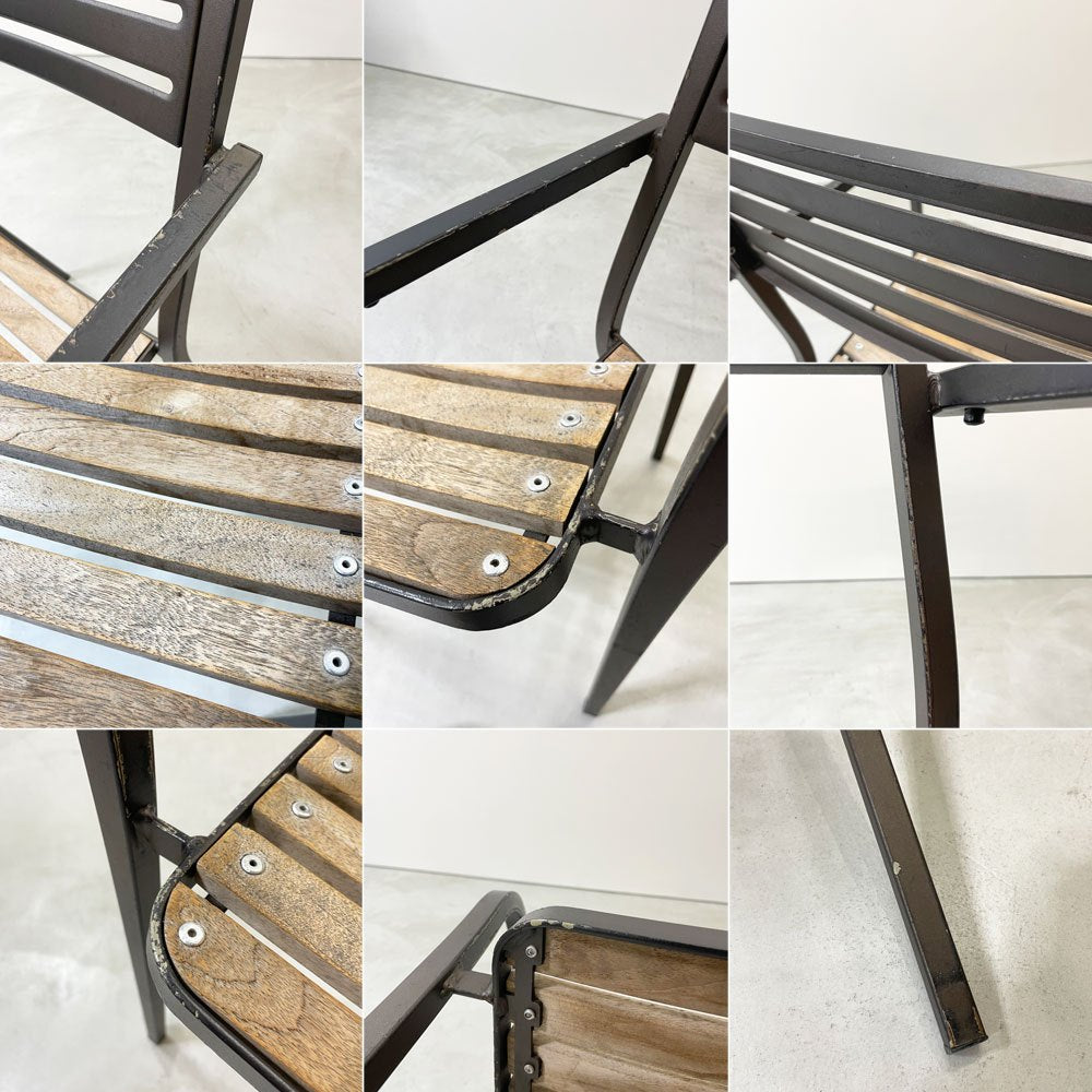 エミュー emu セーニョチェア SEGNOCHAIR ガーデンチェア アーム スタッキング イタリア ニ脚セット B ●