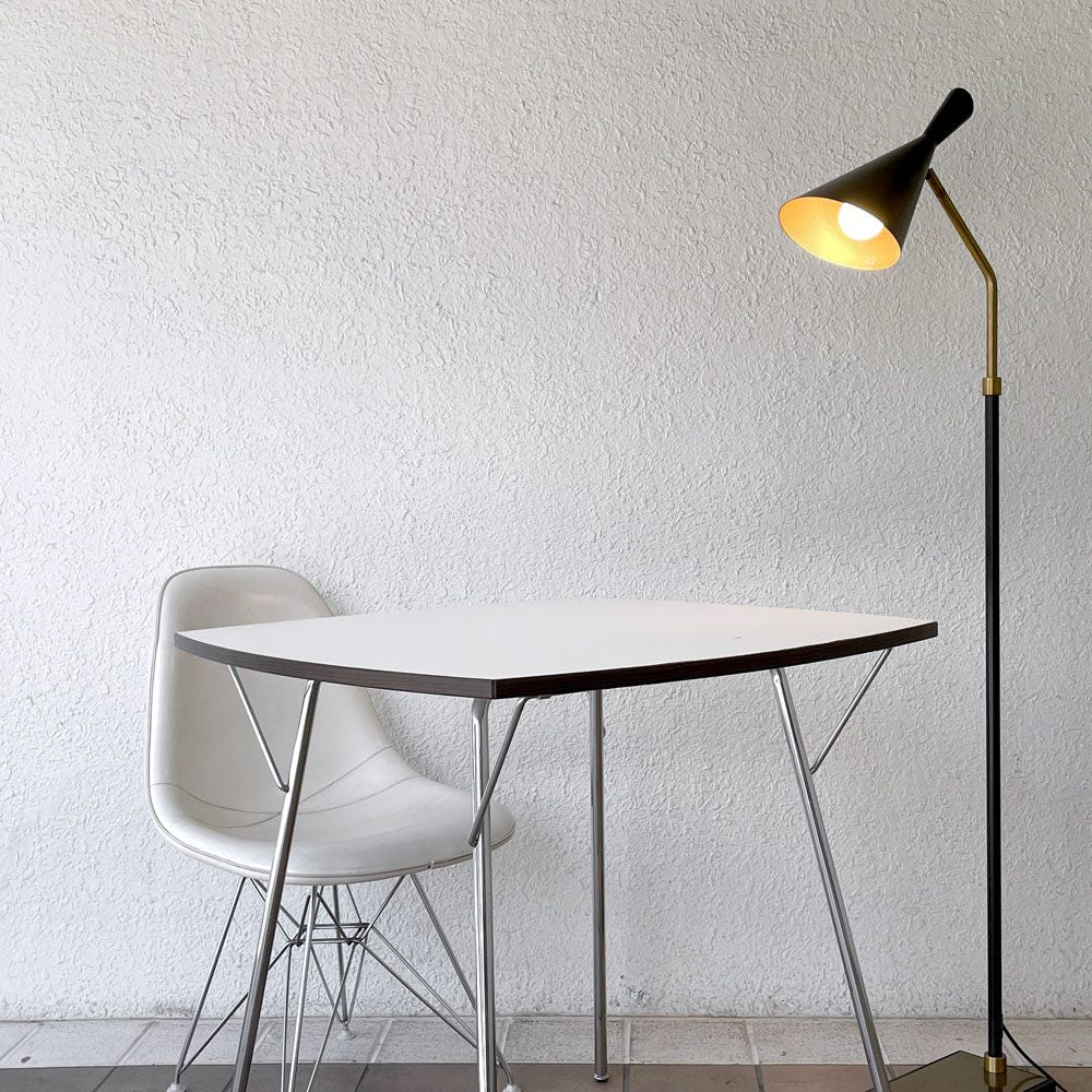 ニーダイニングテーブル Ny Dining Table シャミド SHAMIDO ホワイト フォールディング 折り畳み 新居 猛 ミッドセンチュリー ◇