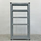 メタルシステム METALSISTEM スーパー123 SUPER123 シリーズ スチールシェルフ TIER STEEL SHELF W98 5段タイプ アスプルンド取扱 インダストリアル 定価約31,000円 〓