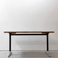 グリニッチ greeniche カフェテーブル Cafe Table ダイニングテーブル オーク無垢材 × スチールレッグ インダストリアル 定価￥82,000- ●
