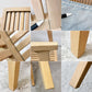 ダブルティー WTW アペルト チェア APERTO CHAIR NT アームチェア ラウンジチェア 1Pソファ アッシュ材 デニム地 西海岸 ウエストコースト ●