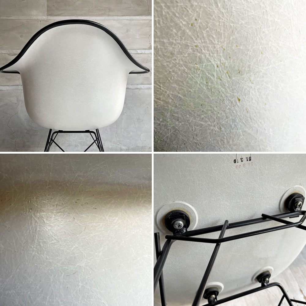 ハーマンミラー Herman Miller アームシェルチェア モダンファニチャーセールス FRP アプホルスター ロッカーベース イームズ  ビンテージ♪
