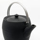 鋳心ノ工房 Chushin Kobo ティーポット 急須 鉄瓶 丸筒 Sサイズ HS-21S  鋳鉄 茶漉し ステンレスつる 0.45L ●
