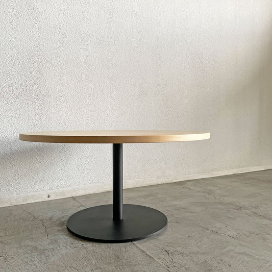 マルニコレクション MARUNI COLLECTION ティーアンドオー T&O コーヒーテーブル90 ホワイトオーク材 ブラックスチール ジャスパー・モリソン マルニ木工 定価￥128,700- 〓