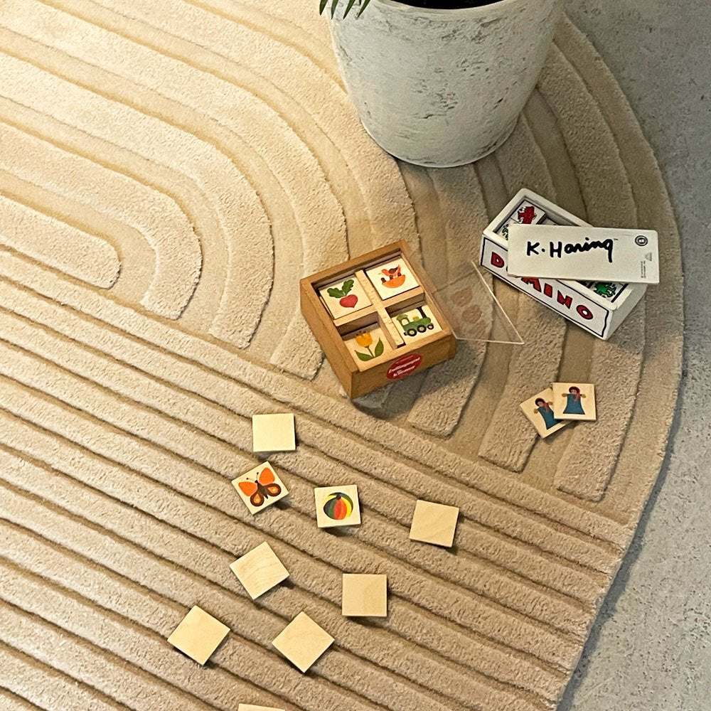 ムート MUUTO レレーヴォ RELEVO ラグマット W240×D170 ニュージーランドウール100％ ハンドメイド ラテックスコート 定価￥207,920- ●