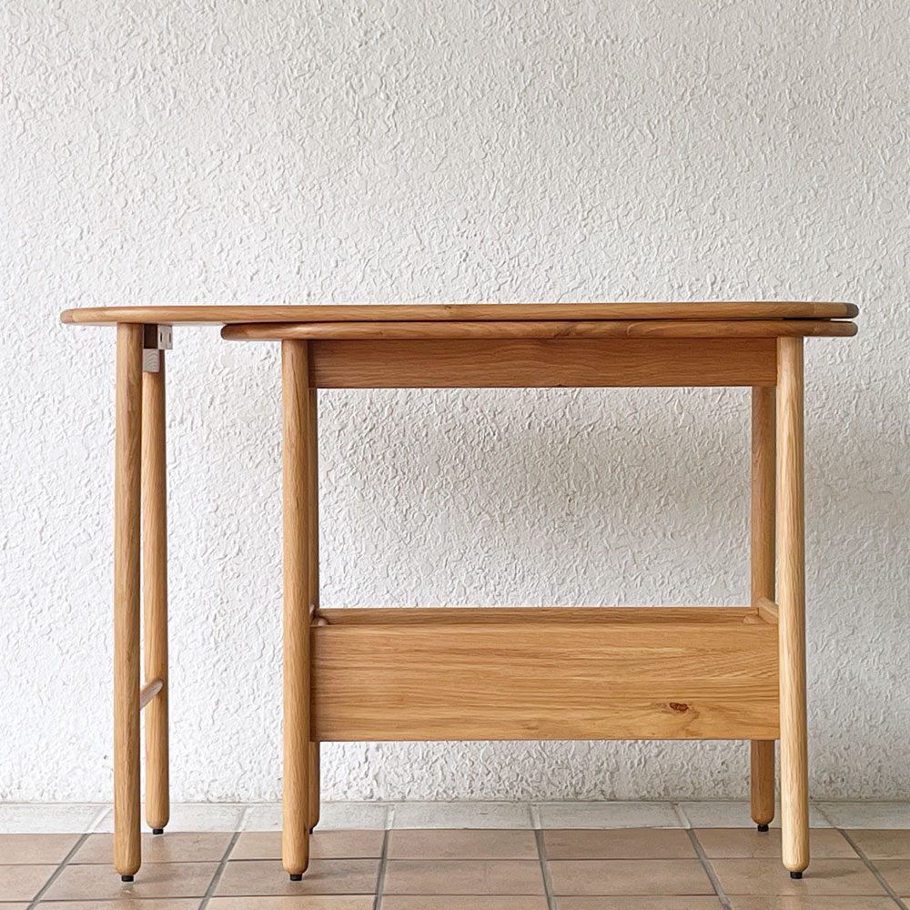 ノーウェアライクホーム NOWHERE LIKE HOME スーク コンソールテーブル Console Table SUK オーク エクステンションテーブル 伸長式 関家具 展示未使用品 ◇