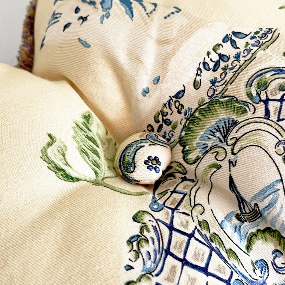 マウントハリ Mt.Hari ハート クッション 刺繍 H.P.DECO エイチピーデコシボネ cibone ATLIER取り扱い ■