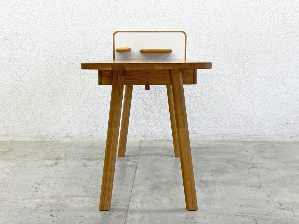 アクタス ACTUS サークル デスクセット sarcle desk set 1 チェスト付き オーク無垢材 定価163,900〓