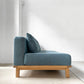 リセノ Re:CENO シーブ レクトユニットソファ SIEVE rect unit sofa ワイドタイプ W152cm ネイビー ナチュラル  定価￥129,800- ★