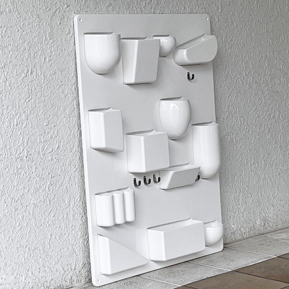 ヴィトラ Vitra ウーテンシロ2 Uten.Silo II ホワイト ウォールポケット 壁掛け収納 インゴ・マウラー & ドロシー・ベッカー ◇