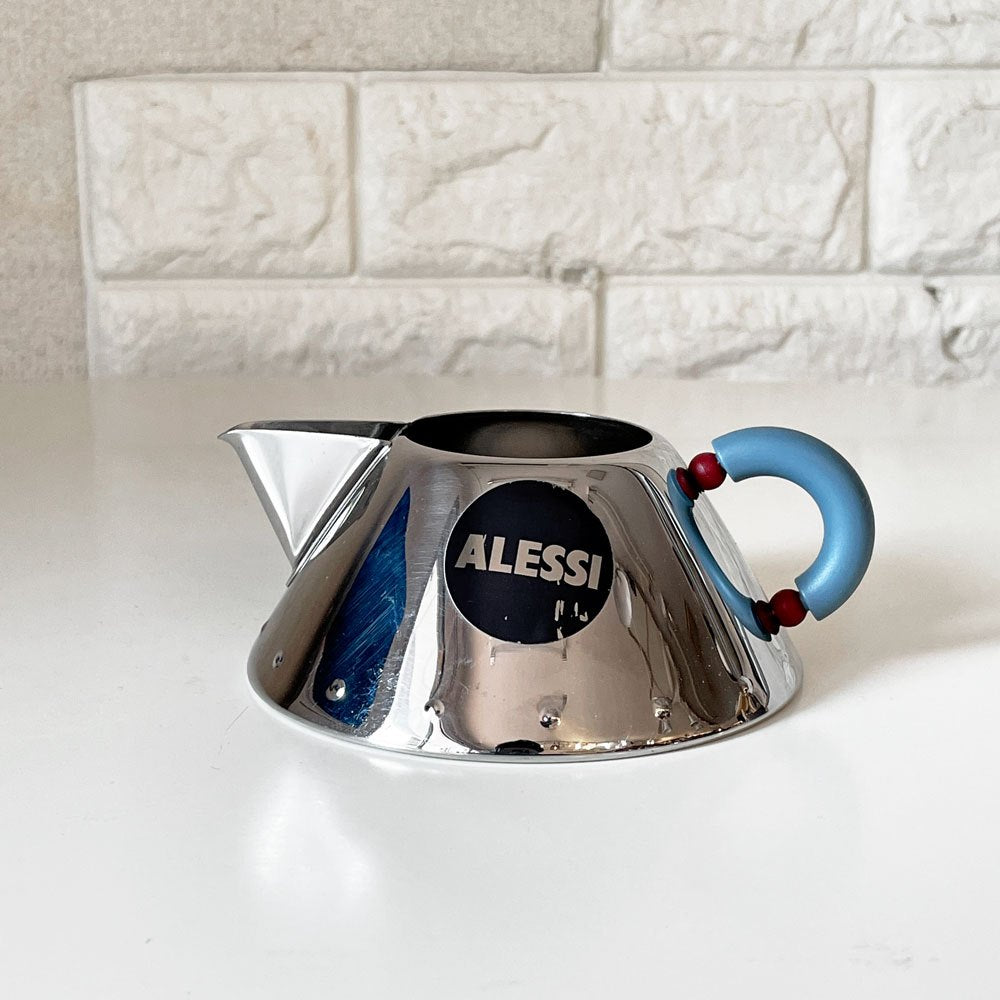 アレッシィ ALESSI 9096 クリーマー マイケル・グレイブス Michael Graves ステンレススチール プラスチック W12cm イタリア ◎