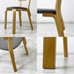 アルテック artek チェア69 Chair69 ダイニングチェア グレー ファブリック アルヴァ・アアルト Alva Aalto フィンランド 北欧家具 A ●