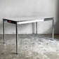 USMモジュラーファニチャー USM Haller USMハラーテーブル ワーキングデスク ダイニングテーブル パールグレーラミネート(ホワイト) W125 H72cm フリッツハラー スイス ■