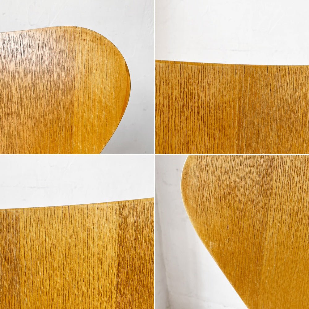 フリッツハンセン Fritz Hansen セブンチェア ダイニングチェア スタッキングチェア チェリー材 アルネ・ヤコブセン Arne Jacobsen 80’s 北欧ビンテージ デンマーク B ★