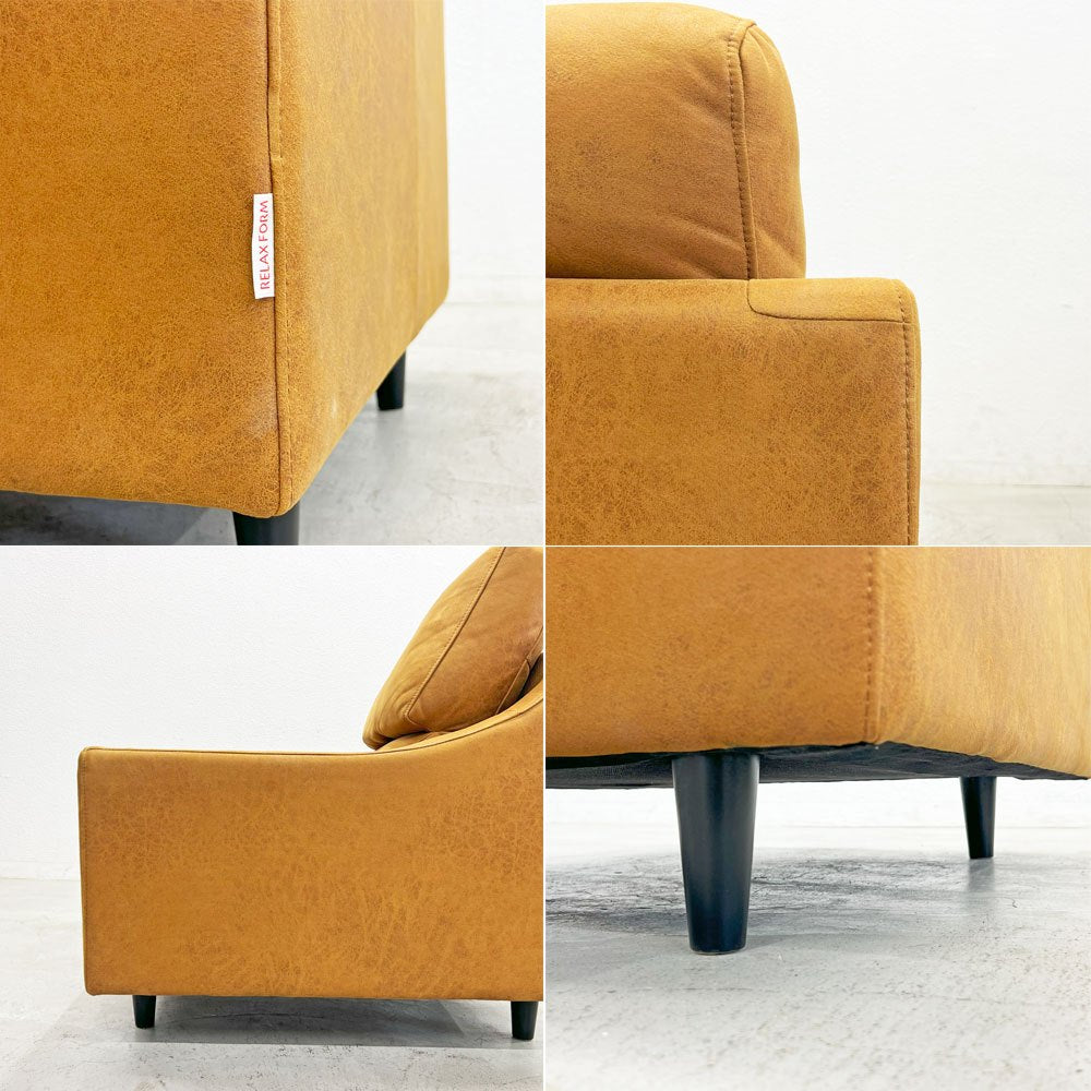 リラックスフォーム RELAX FORM バフェット BUFFETT 1pソファ レザーテックス 関家具 〓