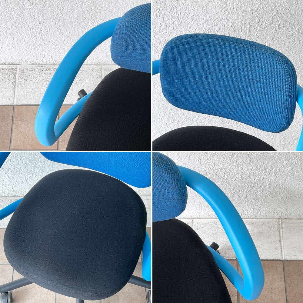 ヴィトラ Vitra オールスター Allstar オフィスチェア デスクチェア ブルー×ブラック コンスタンチン・グルチッチ 定価163,900円 ◇