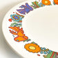 ビレロイ＆ボッホ Villeroy＆Boch アカプルコ Acapulco ラウンド プレート 20cm ルクセンブルク製 ビンテージ A ■