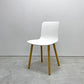 ヴィトラ vitra ハルウッド HAL WOOD サイドチェア ダイニングチェア ホワイト ナチュラルオーク ジャスパー・モリソン 定価￥78,100- A ●