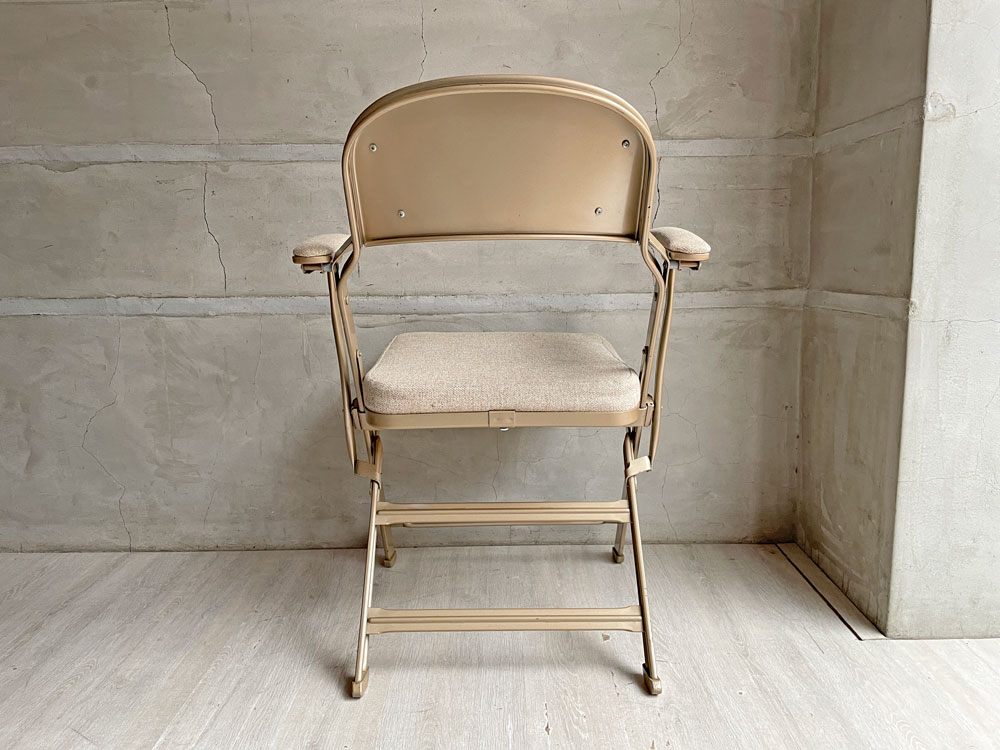 クラリン CLARIN フォールディングアームチェア FOLDING CHAIR WITH ARM フルクッション 折畳み US 米国 P.F.S 取扱 ♪