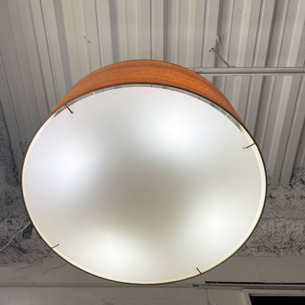 メルクロス MERCROS フルムーン 4灯シーリングライト FULL MOON 4 BULB CEILING LIGHT ウォールナット 廃番 参考価格￥26.400- ★