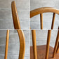 アーコール Ercol フープバックチェア ダイニングチェア スポークバック エルム材×ビーチ材 UKビンテージ 英国家具 ♪