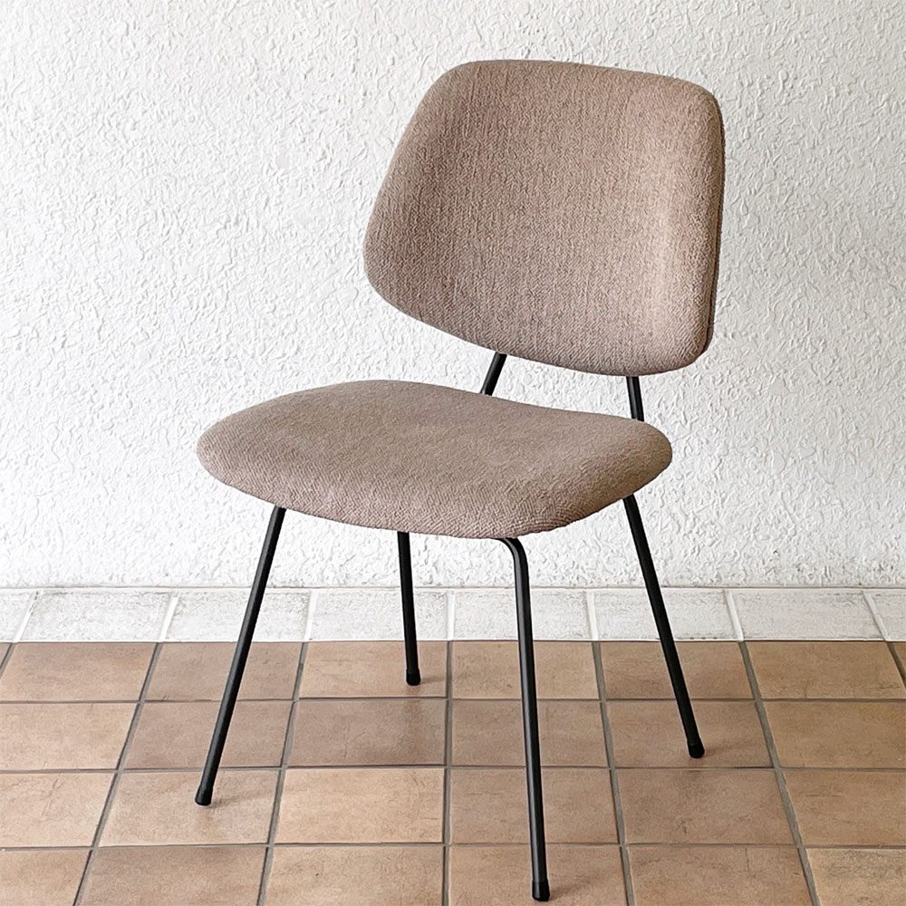 クラッシュゲート CRASHGATE ノットアンティークス Knot Antiques アボック ABOCK 肘無チェア ダイニングチェア ファブリック 展示品 ◇