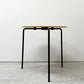 エンゲルブレヒト Engelbrechts ケヴィ KEVI 2010 ダイニングテーブル オーク材 プライウッド カフェテーブル 70cm 3本脚 ヨルゲン・ラスムッセン デンマーク 未使用品 美品 B ●