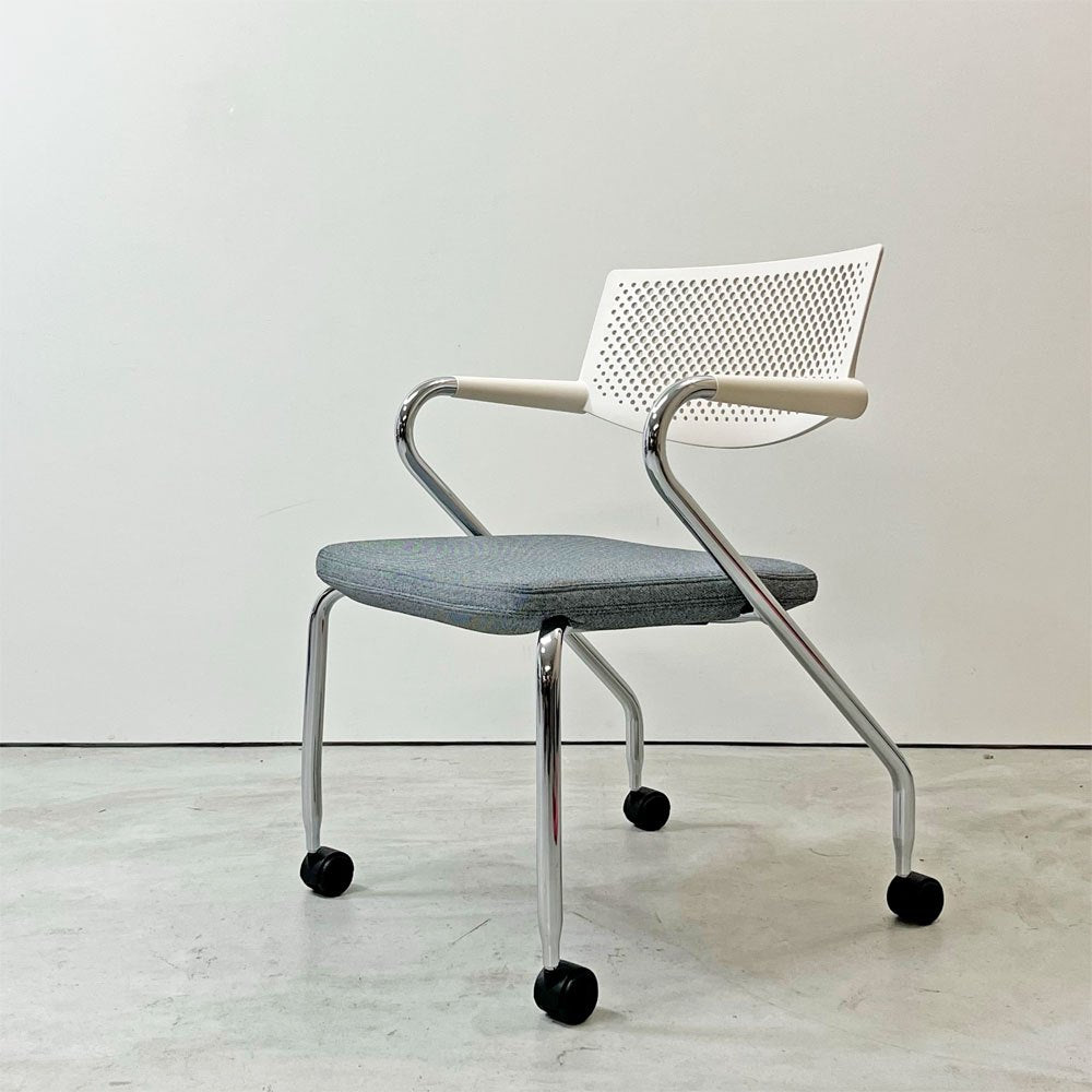 ヴィトラ vitra ビザロール Visaroll デスクチェア ミーティングチェア キャスターベース スタッキング アントニオ・チッテリオ A ●