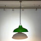 パシフィックファニチャーサービス P.F.S ホーロー ペンダントライト ENAMEL LAMP SHADE 14 ソケットコード付き グリーン ●
