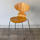 フリッツハンセン Fritz Hansen 3101 アリンコチェア アントチェア 4本脚 ナチュラルビーチ ラッカー仕上げ フェルトグライズ アルネ・ヤコブセン C ◇