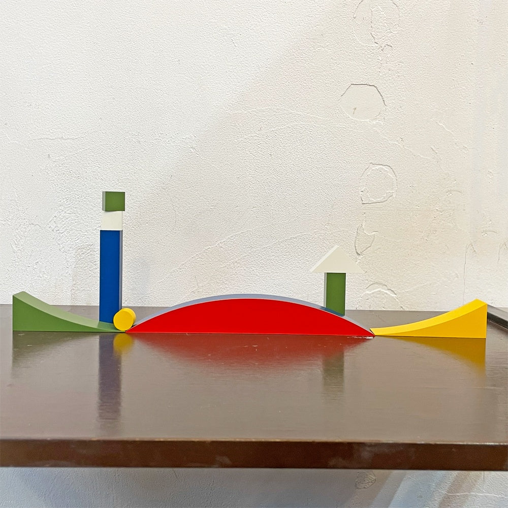 ネフ naef  Spielkultur バウハウス バウスピール Bauhaus Bauspiel アルマ・ジートホフ・ブッシャー 積み木 知育玩具 箱付き スイス ★