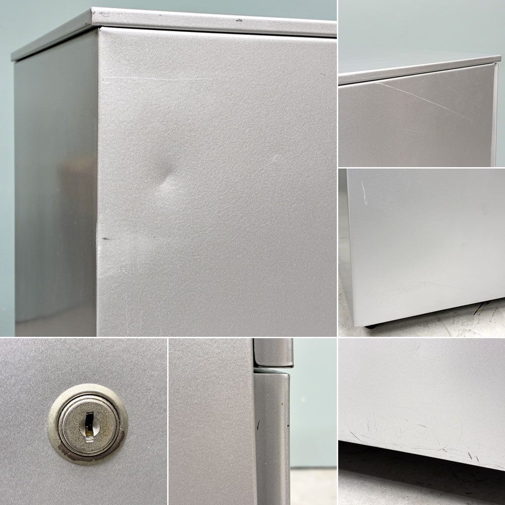 カッシーナ Cassina ixc. AFドロワー AF DRAWER デスクキャビネット ワゴン 鍵付属 キャスターロック機能付き イタリア A ◎