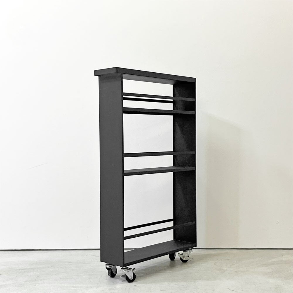 ジャーナルスタンダードファニチャー TOWER x JSF スリムワゴンハンドル SLIM WAGON HANDLE スチール スパイスラック 収納ワゴン ●