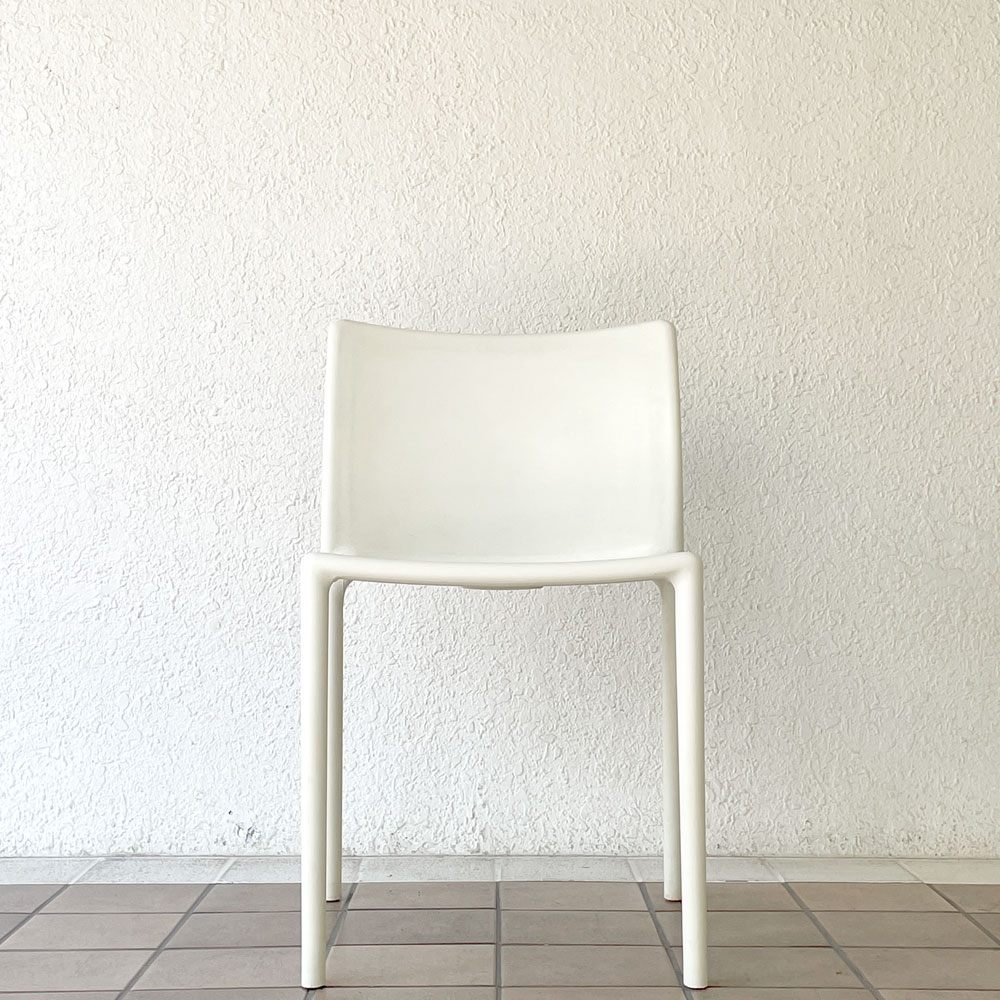 マジス MAGIS エアチェア AIR CHAIR ホワイト スタッキングチェア ダイニングチェア ジャスパー・モリソン B ◇