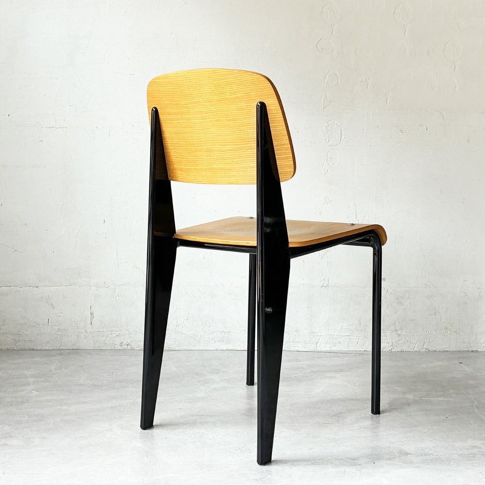 関家具 トーラスチェア Taurus Chair ダイニングチェア アッシュ材×スチール ブラックカラー インダストリアル B ★
