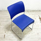 ヴィトラ Vitra シムチェア Sim chair スタッキングチェア ジャスパーモリソン ブルー 参考定価￥50,600 C ●