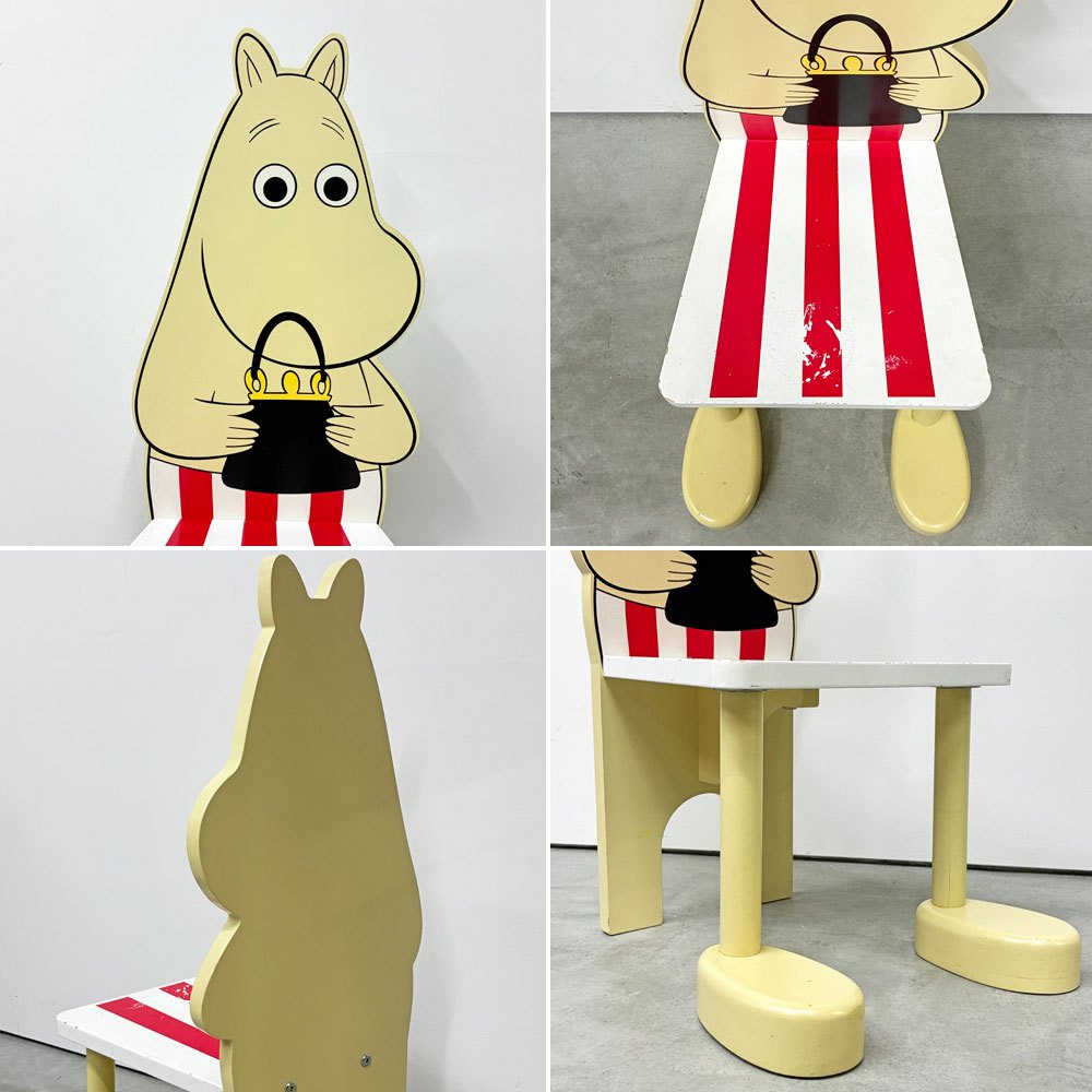 リトルファニチャー Little Furniture ムーミン Moomin ムーミンママ キッズチェア 子供用 キャラクターチェア スウェーデン SH25.5cm ◎