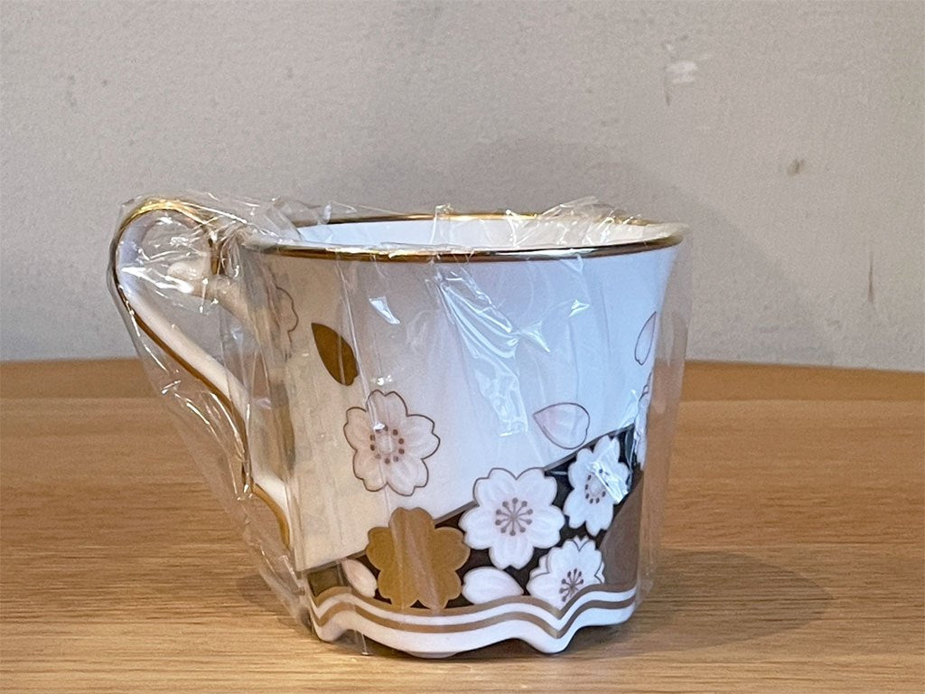 ノリタケ Noritake あやみなも コーヒーカップ＆ソーサー 桜金銀彩 夜桜金銀彩 未使用品 ■