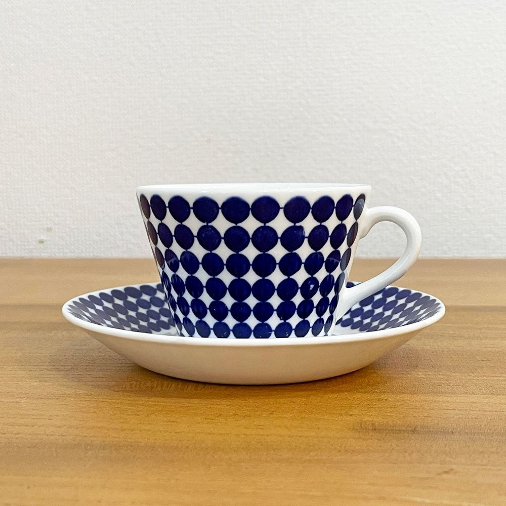 グスタフスベリ GUSTVSBERG アダム ADAM コーヒーカップ＆ソーサー 北欧食器 ビンテージ A ◎
