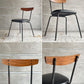アクメファニチャー ACME Furniture グランビュー GRANDVIEW ダイニングチェア オーク材 PVCレザー ブラック 廃番モデル ♪