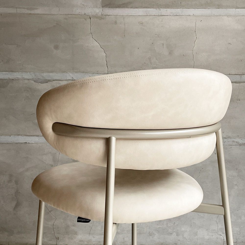 カリガリス Calligaris オレアンドロ OLEANDRO ダイニングチェア 合皮レザー イタリア製 2025年製 美品 ♪