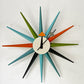 ヴィトラ Vitra ジョージネルソン George Nelson サンバースト Sunburst Clock 壁掛け時計 ウォールクロック マルチカラー ミッドセンチュリー 箱付き 新品未使用 ★