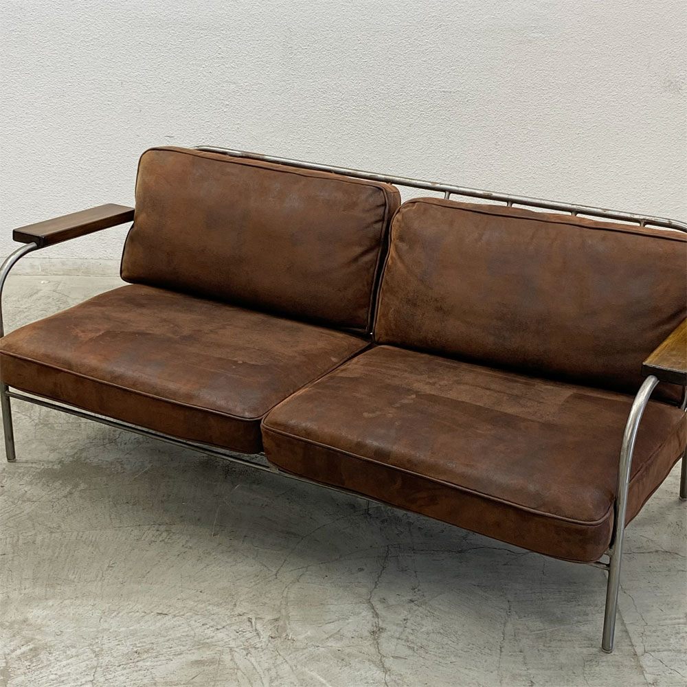 ジャーナルスタンダードファニチャー journal standard Furniture ラバル ソファ LAVAL SOFA 2Pソファ レザー インダストリアル ビンテージスタイル  ◎