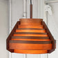 ヤマギワ YAMAGIWA ヤコブソンランプ JAKOBSSON LAMP ペンダントライト 323F-218 パイン材 ダークブラウン ハンス・アウネ・ヤコブソン 北欧照明 スウェーデン ◇