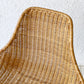イデー IDEE バーバス チェア BARBAS CHAIR リビングチェア ダイニングチェア ラタン×アイアン アジアン リゾートスタイル A ◇