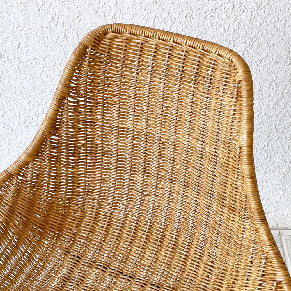 イデー IDEE バーバス チェア BARBAS CHAIR リビングチェア ダイニングチェア ラタン×アイアン アジアン リゾートスタイル A ◇
