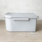 タッパーウェア Tupperware キッチンキーパー お米 10kg 密閉収納 2重蓋 保存容器 ライトストーングレー 廃盤 未使用品 ★